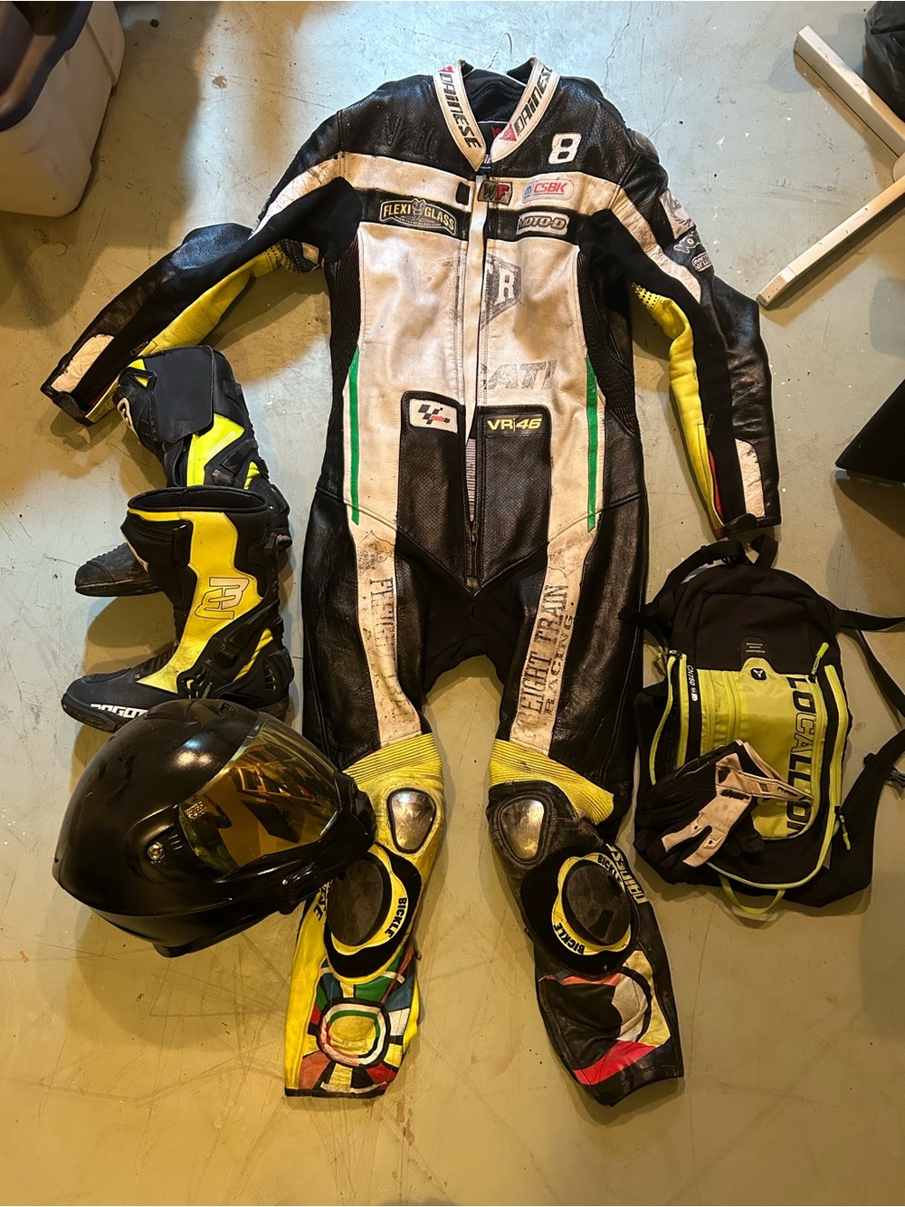 Men’s Racing motorcycle Suit full bundle!